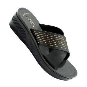 Glitter ladies slippers