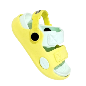 Kids sandal clogs yellow