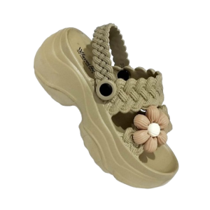 Women brown Clog sandals by wavelite
