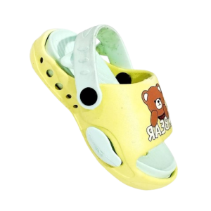 Kids open clogs yellow